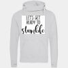 Cross neck hoodie Thumbnail