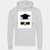 Cross neck hoodie Thumbnail