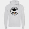Cross neck hoodie Thumbnail