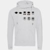 Cross neck hoodie Thumbnail