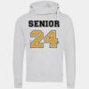 Cross neck hoodie Thumbnail