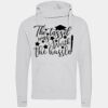 Cross neck hoodie Thumbnail