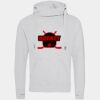 Cross neck hoodie Thumbnail