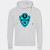 Cross neck hoodie Thumbnail