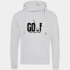 Cross neck hoodie Thumbnail