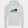 Cross neck hoodie Thumbnail