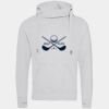 Cross neck hoodie Thumbnail