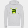 Cross neck hoodie Thumbnail