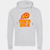 Cross neck hoodie Thumbnail