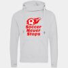 Cross neck hoodie Thumbnail