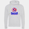 Cross neck hoodie Thumbnail