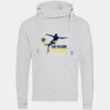 Cross neck hoodie Thumbnail