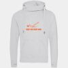 Cross neck hoodie Thumbnail