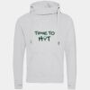 Cross neck hoodie Thumbnail
