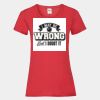 Lady-fit tee shirt Thumbnail