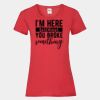 Lady-fit tee shirt Thumbnail