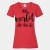 Lady-fit tee shirt Thumbnail