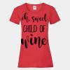 Lady-fit tee shirt Thumbnail