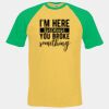Short sleeve baseball tee Thumbnail
